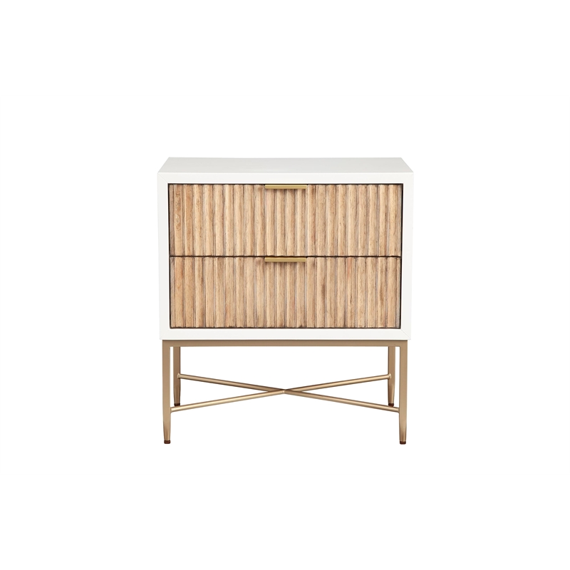 Origins by Alpine Casey 3 Drawer Small Chest in White