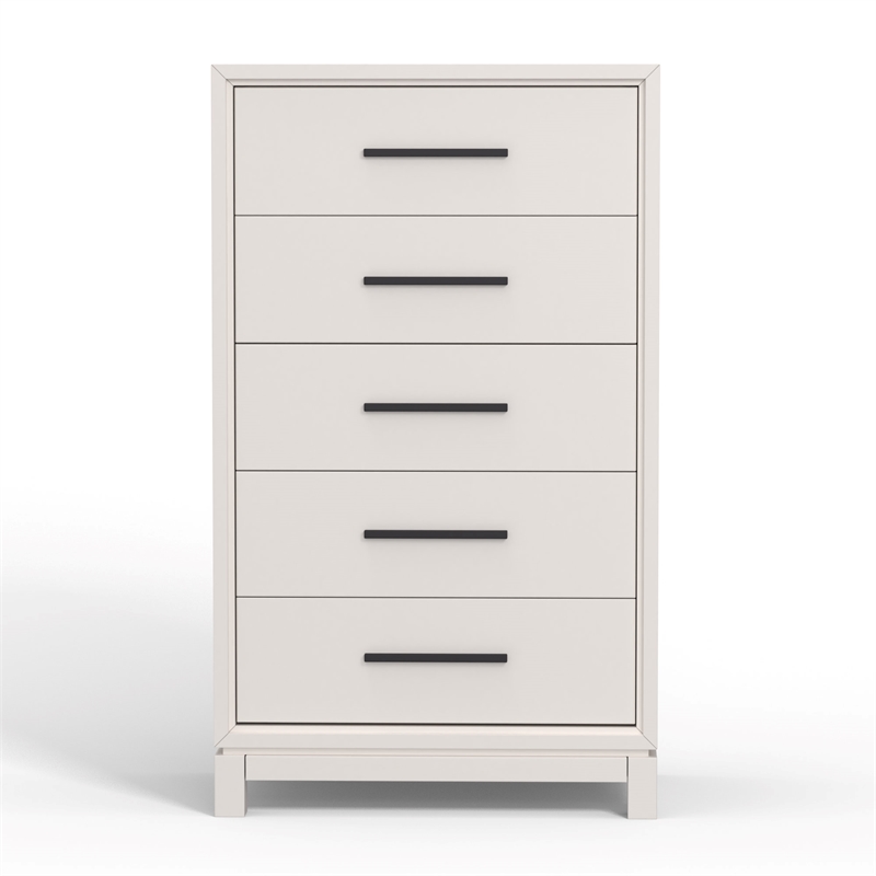 Origins by Alpine Nova 5 Drawer Chest in White