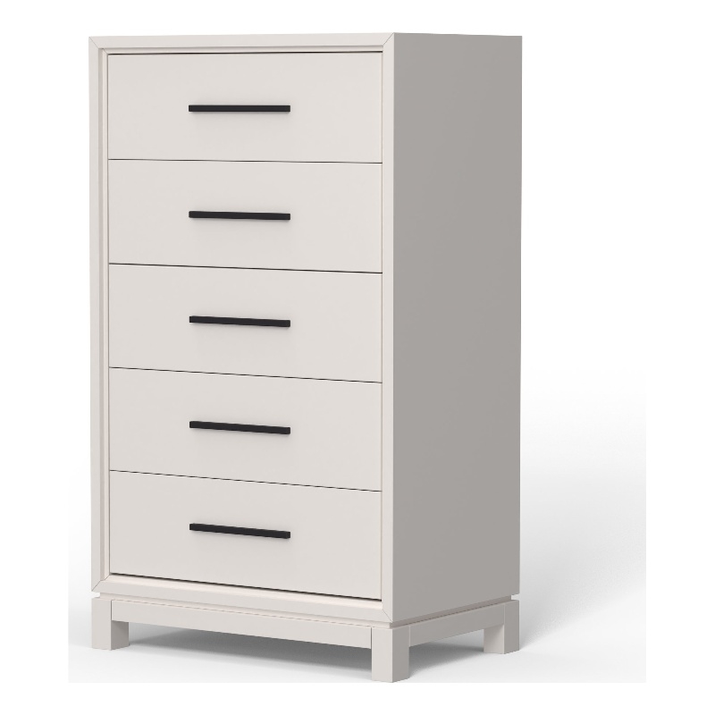 Origins by Alpine Nova 5 Drawer Chest in White