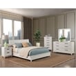 Origins by Alpine Nova 2 Drawer Nightstand in White
