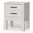 Origins by Alpine Nova 2 Drawer Nightstand in White