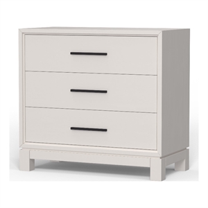 Origins by Alpine Nova 3 Drawer Small Chest in White