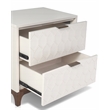 Origins by Alpine Kara 24 in. W Wood 2 Drawer Nightstand