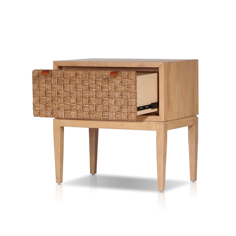 Roxanna Nightstand in Natural Brown