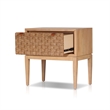 Roxanna Nightstand in Natural Brown