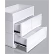 Origins by Alpine Luca Nightstand in White