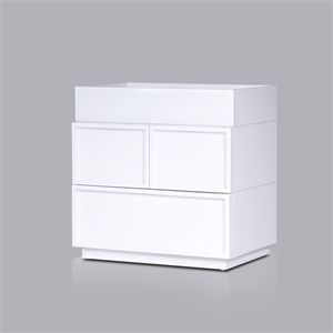 Luca Nightstand in White
