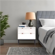 Origins by Alpine Wilma Nightstand in White