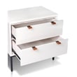 Origins by Alpine Wilma Nightstand in White