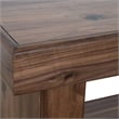 Sequoia 60 in. W Wood Console Table with Open Storage in Walnut