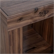 Sequoia 24.5 in. W Square End Table in Walnut