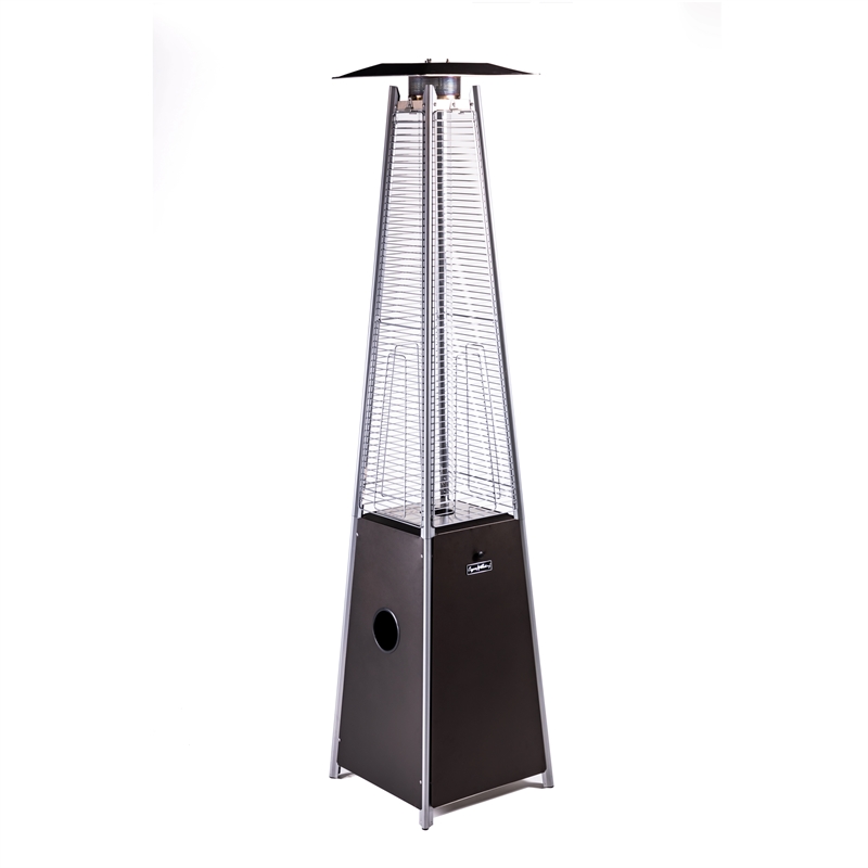 Origins by Alpine Apex Flame Outdoor Flame Heater in Mocha Brown