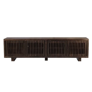 Origins by Alpine Nara 80&quot TV Console - Dark Walnut