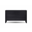 Origins by Alpine Flo Wood 6 Drawer Dresser - Black