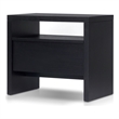 Origins by Alpine Flo 1 Drawer Nightstand - Black