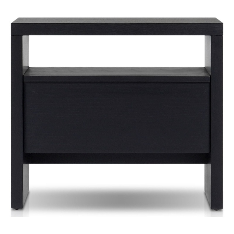 Origins by Alpine Flo 1 Drawer Nightstand - Black