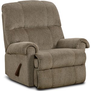 Chelsea Home Furniture Aster Comtemporary Recliner in Taupe Brown
