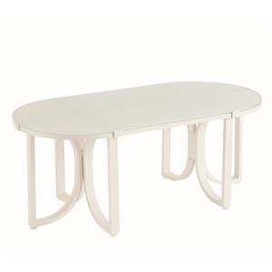 a.r.t. furniture cityscapes outdoor manning oval cocktail table