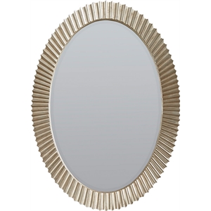 a.r.t. furniture morrissey oval glam mirror bezel finish