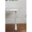 Unique Furniture Electric Height Adjustable Standing Desk in White