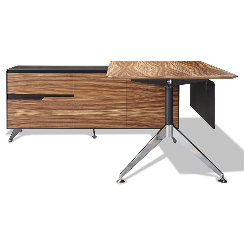 Unique Furniture Executive Desk with Left Side Facing in