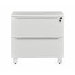 K120 Lateral File Cabinet with 2 Drawers in White