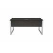 Rectangular Desk 71x32 Inches in Espresso