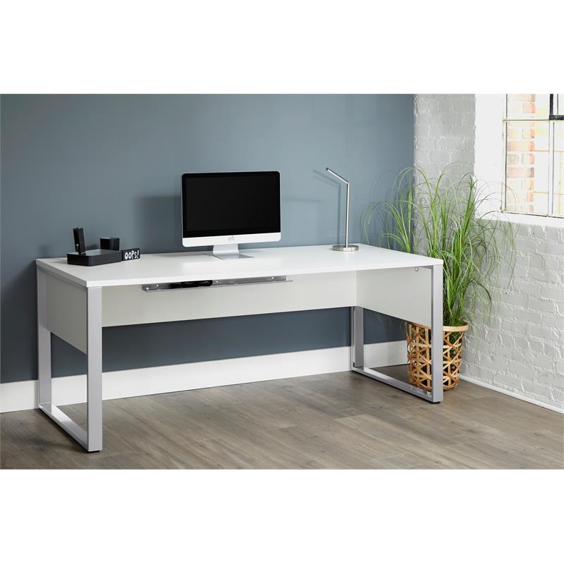 K145 Rectangular Desk 71x32 Inches in White