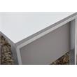 K145 Rectangular Desk 71x32 Inches in White