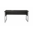 LSF Crescent Desk 63x32/24 Inches in Espresso