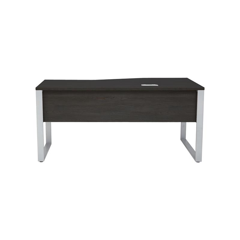 LSF Crescent Desk 63x32/24 Inches in Espresso