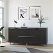 Credenza with 2 Drawers and 2 Doors in Espresso