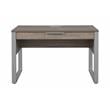 Rectangular Home Desk in Gray