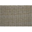 Unique Furniture 6 Piece Steel Polyester Modular Outdoor Sofa Set in Brown/Beige