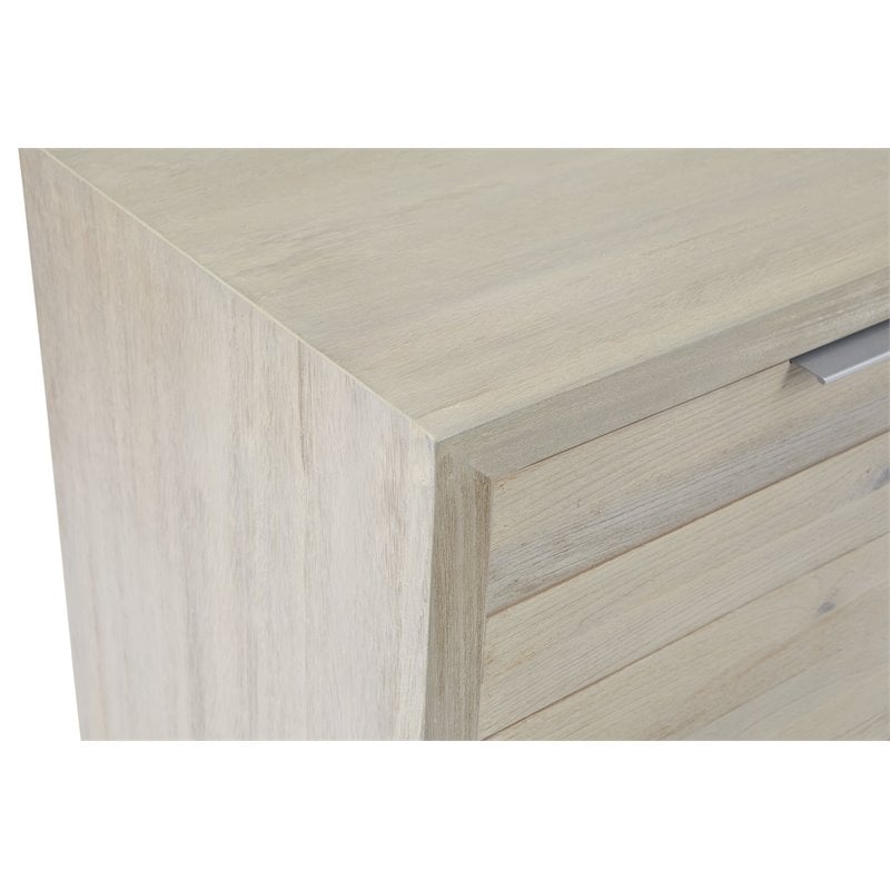 Contemporary Wood Sideboard in Barley Natural