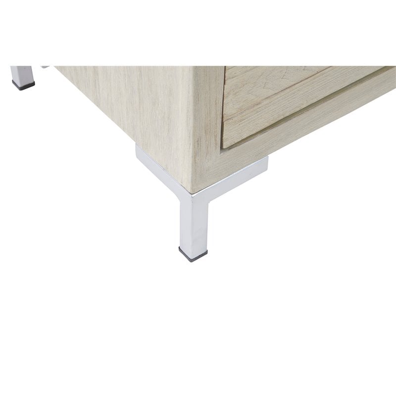 Contemporary Wood Sideboard in Barley Natural