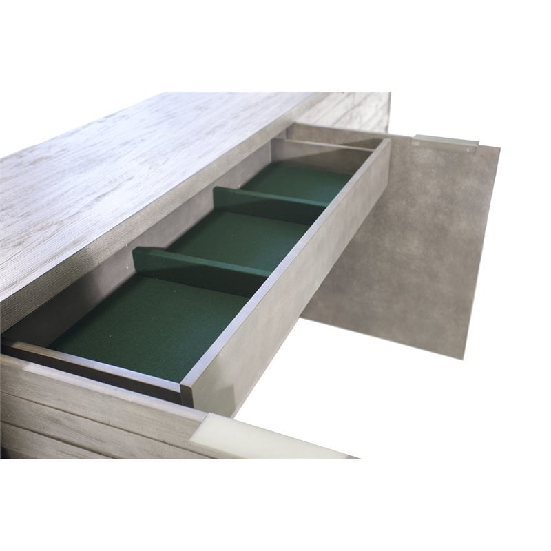 Contemporary Wood Sideboard in Barley Natural