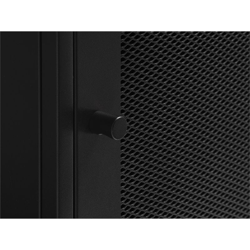 3-Shelf Contemporary Metal Bookcase in Black