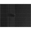 3-Shelf Contemporary Metal Bookcase in Black