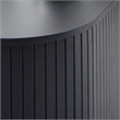 Unique Furniture Engineered Wood Rounded Sliding Door 55