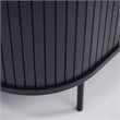 Unique Furniture Engineered Wood Rounded Sliding Door 55