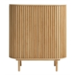Unique Furniture Rounded Sliding Door Sideboard 43
