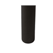 Unique Furniture Contemporary Wood Veneer Round Edges Coffee Table in Black Oak