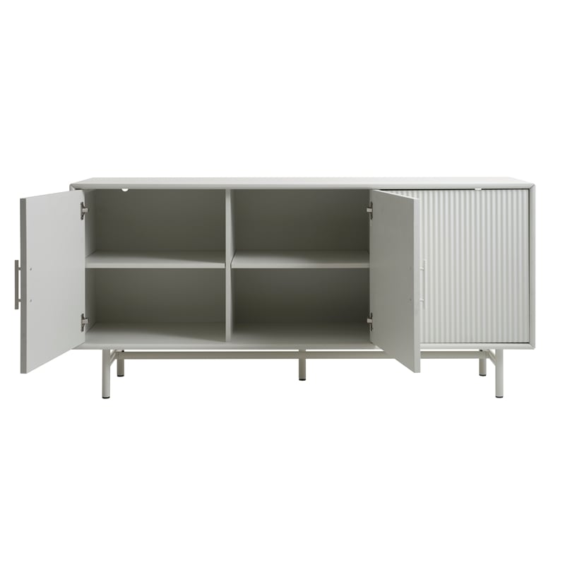 Unique Furniture Palma Engineered Wood Buffet Sideboard in Greige