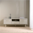 Unique Furniture Palma Engineered Wood TV Stand in Greige