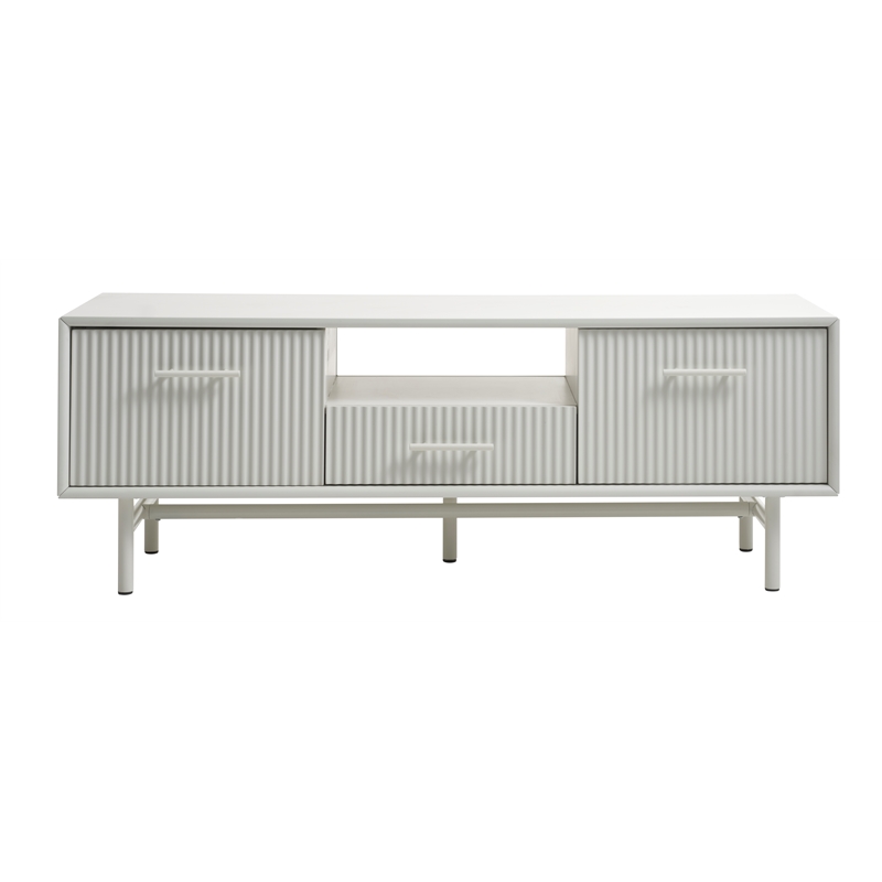 Unique Furniture Palma Engineered Wood TV Stand in Greige