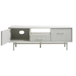 Unique Furniture Palma Engineered Wood TV Stand in Greige
