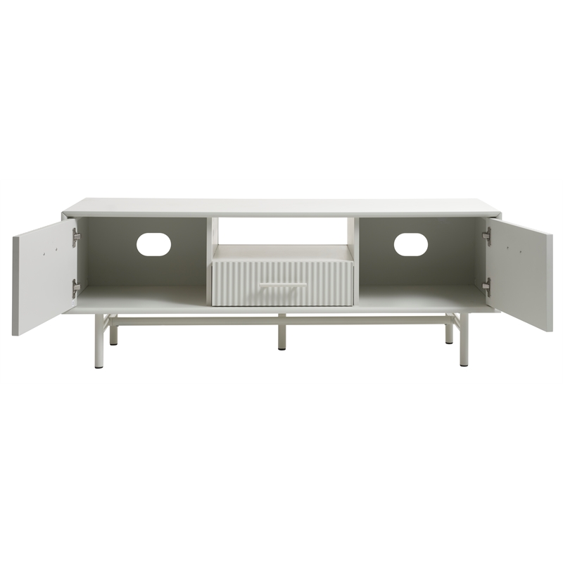 Unique Furniture Palma Engineered Wood TV Stand in Greige