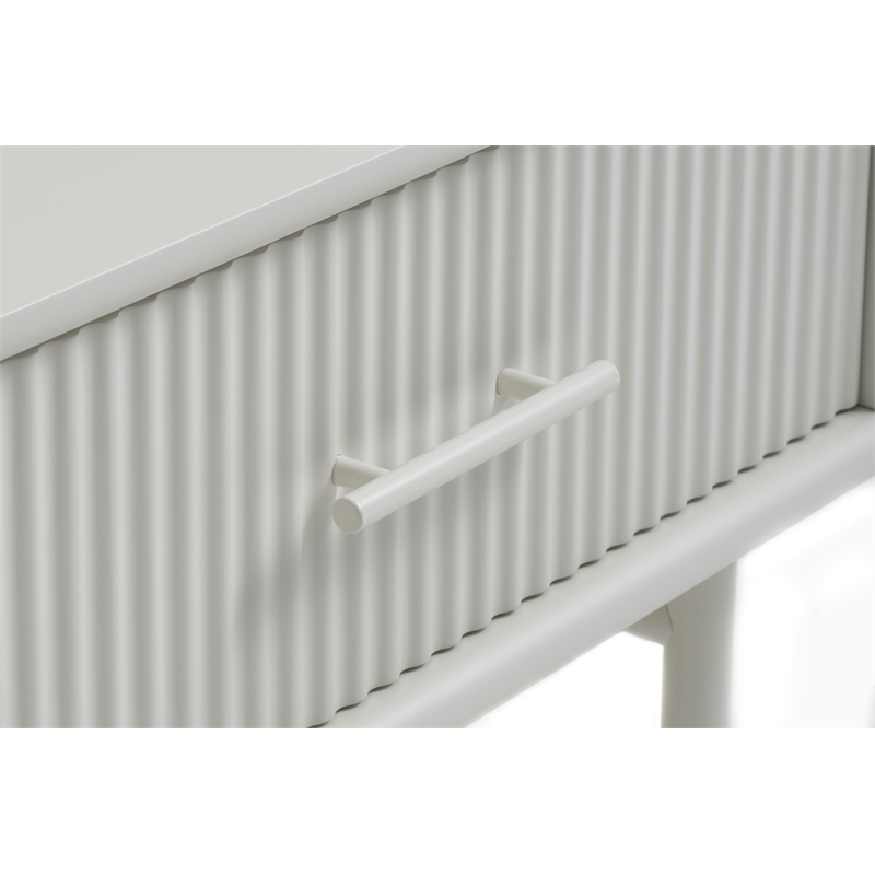 Unique Furniture Palma Engineered Wood Rectangular Coffee Table in Greige