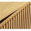 Unique Furniture 27.5''H Contemporary Engineered Wood Buffet/Sideboard in Oak